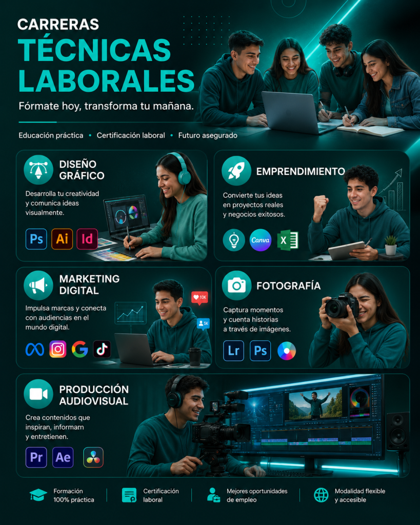 carreras tec artes